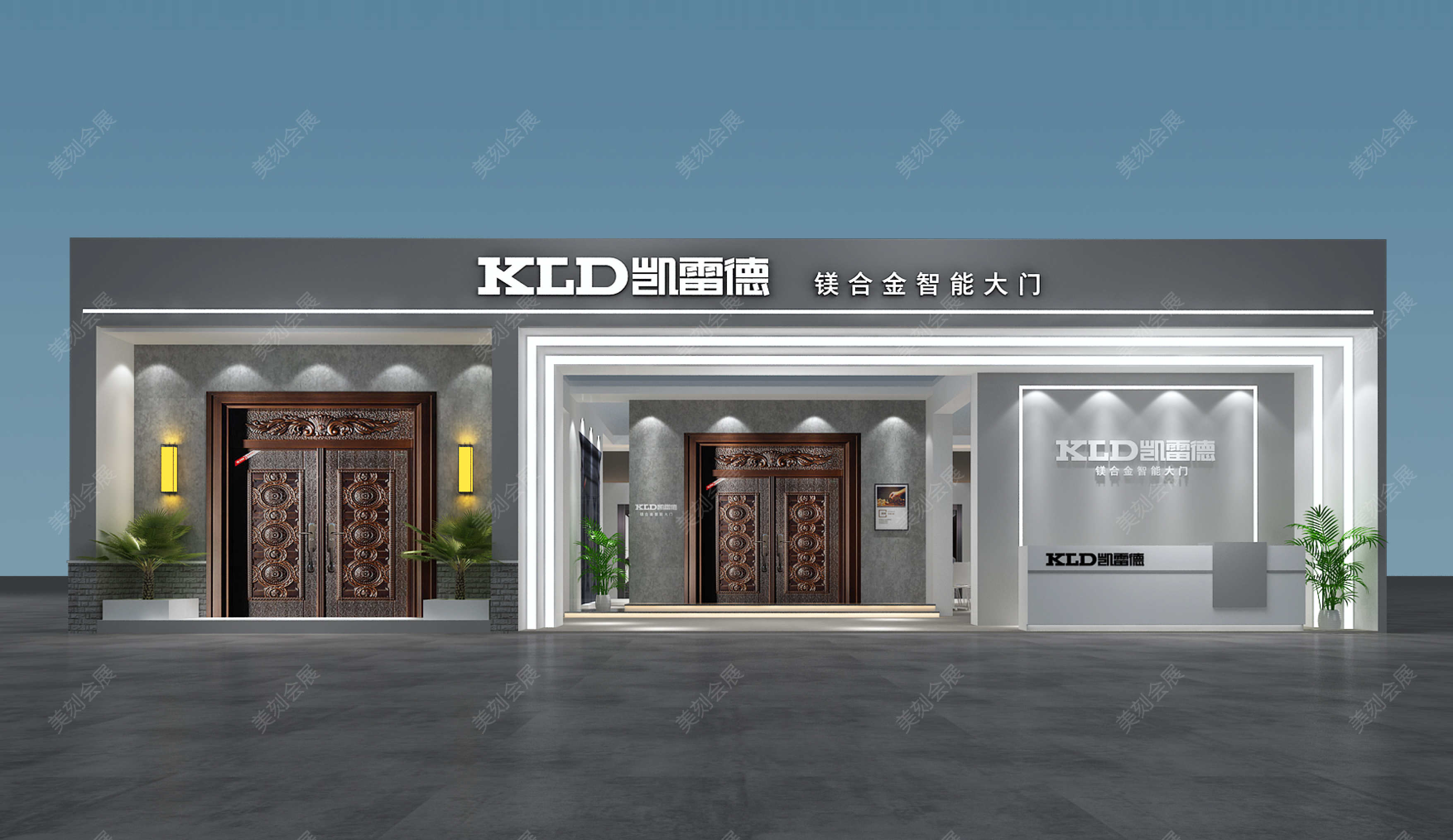 長沙建博會特裝指定搭建商，設(shè)計(jì)搭建展臺突出客戶中心思想