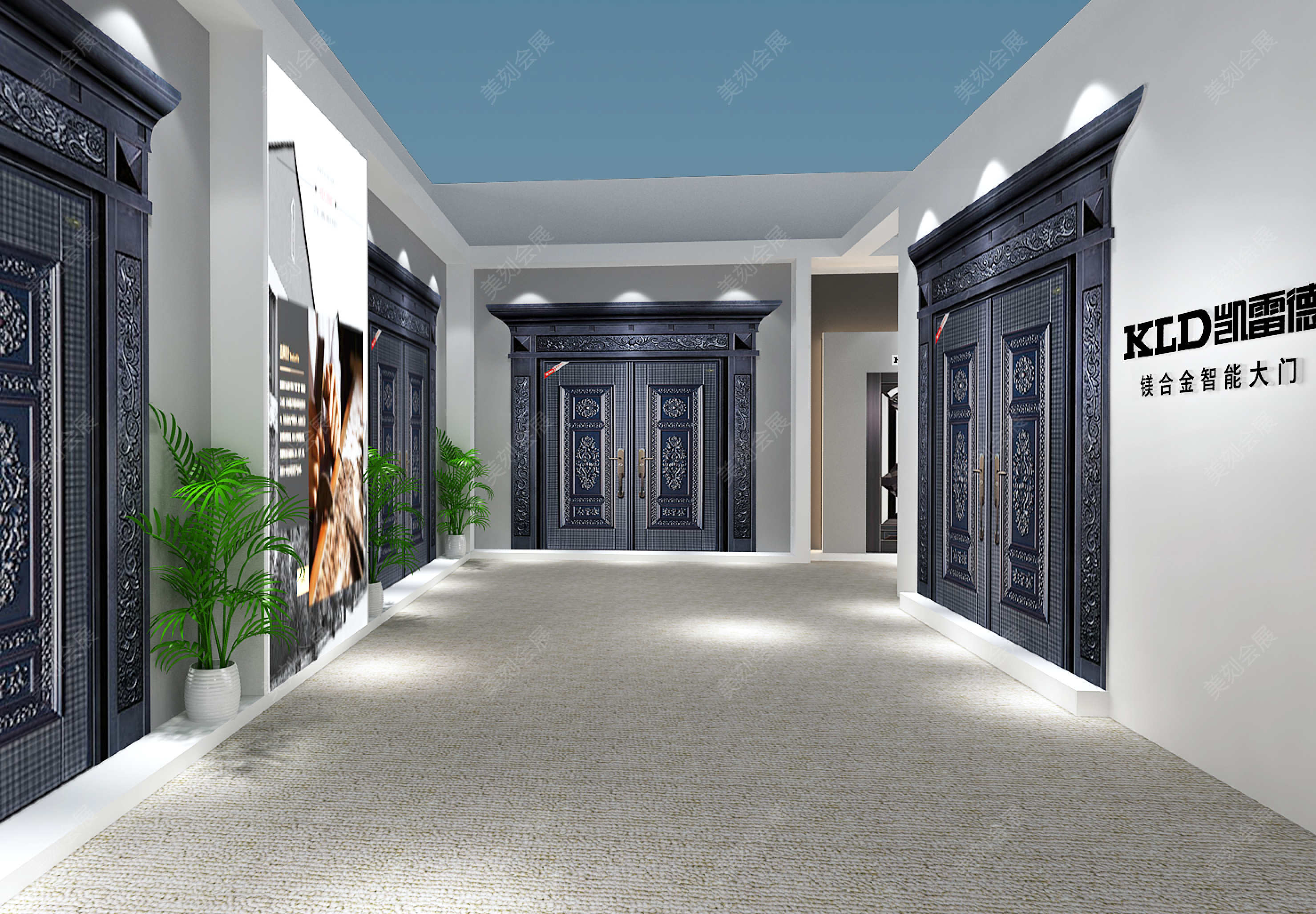 長沙建博會展臺裝修設計